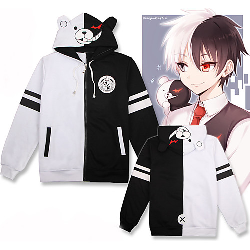 

Inspired by Danganronpa Monokuma Anime Cosplay Costumes Japanese Cosplay Hoodies Hoodie For Women's Men's