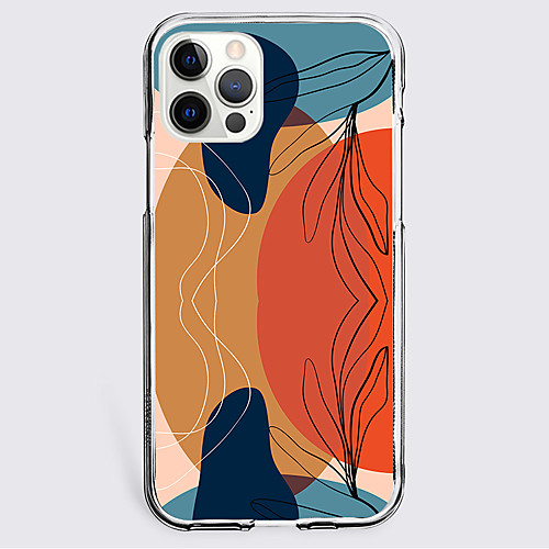 

Abstract Phone Case For Apple iPhone 12 iPhone 11 iPhone 12 Pro Max Unique Design Protective Case Shockproof Back Cover TPU