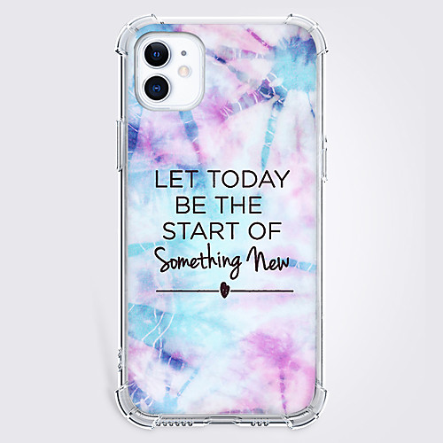

Text Fashion Phone Case For Apple iPhone 12 iPhone 11 iPhone 12 Pro Max Unique Design Protective Case Shockproof Back Cover TPU