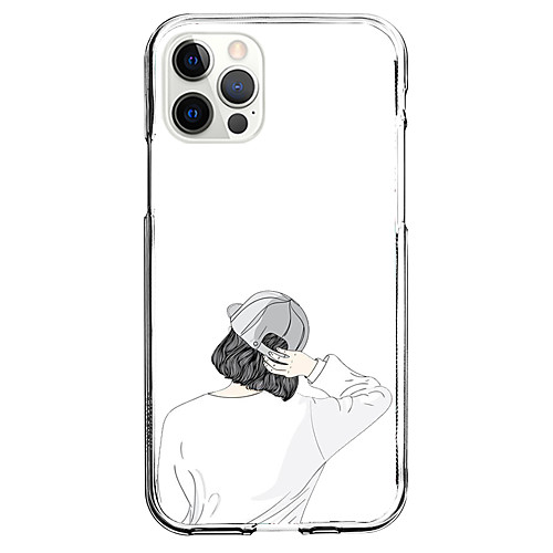 

Cartoon Characters Phone Case For Apple iPhone 12 iPhone 11 iPhone 12 Pro Max Unique Design Protective Case and Screen Protector Shockproof Back Cover TPU