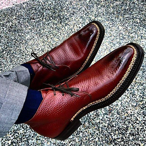 

Men's Oxfords Daily PU Synthetics Red Fall Spring