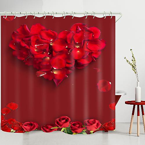 

Shower Curtains & Hooks Modern Polyester New Design 72 Inch