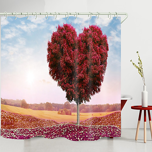 

Shower Curtains & Hooks Modern Polyester New Design 72 Inch