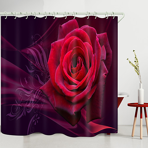

Shower Curtains & Hooks Modern Polyester New Design 72 Inch