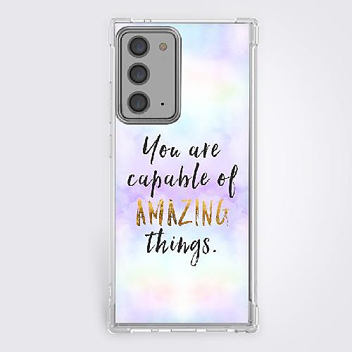 

Quotes & Sayings Phone Case For Samsung S21 S21 Plus S21 Ultra Unique Design Protective Case Shockproof Back Cover TPU