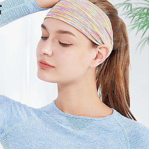 

HeadBand Sports Chinlon Yoga Exercise & Fitness Anti Slip Durable Anti-slip Strap Sweat Control For Men Women
