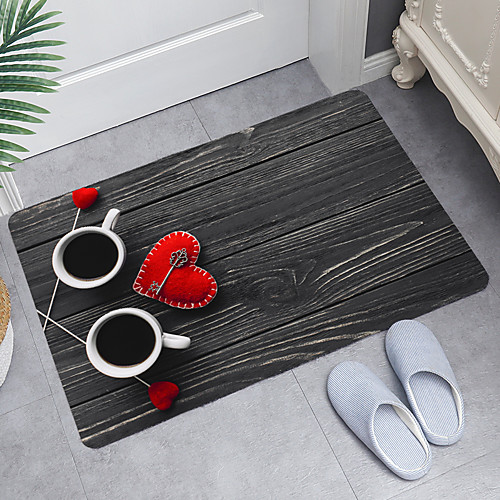 

Bathroom Bath Mats Novelty Absorbent Bathroom Rug Nonwoven New Design