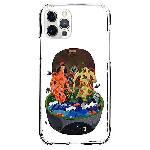 

Painting Retro Phone Case For Apple iPhone 12 iPhone 11 iPhone 12 Pro Max Unique Design Protective Case Shockproof Back Cover TPU