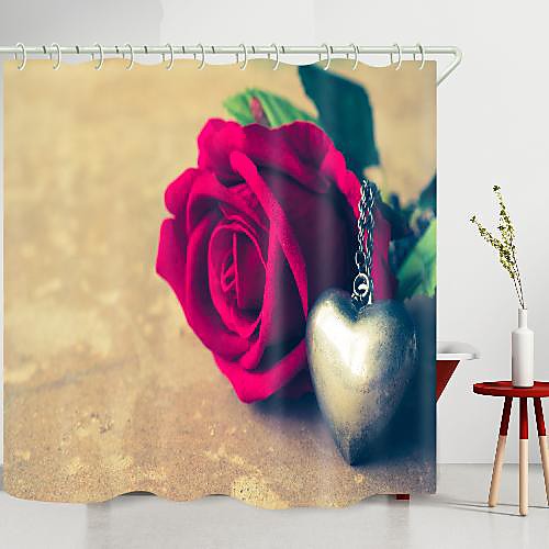 

Shower Curtains & Hooks Modern Polyester New Design 72 Inch