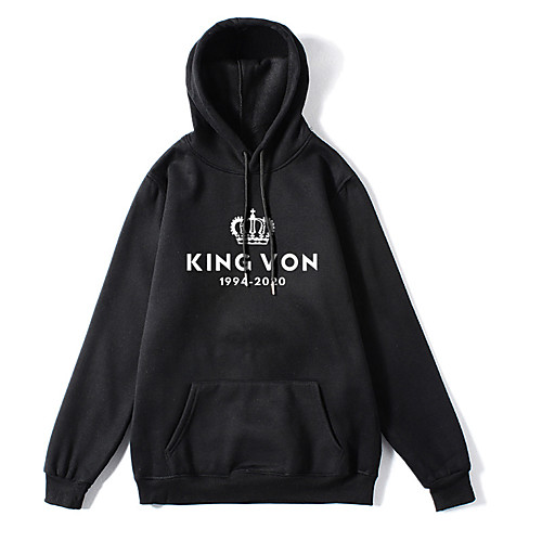 

Inspired by Cosplay king Von Cosplay Costume Hoodie Polyester / Cotton Blend Graphic Prints Printing Hoodie For Women's / Men's