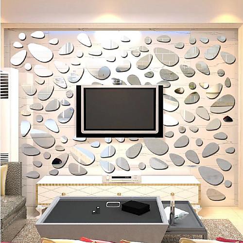 

Shapes Wall Stickers Living Room, Pre-pasted Acrylic Home Decoration Wall Decal