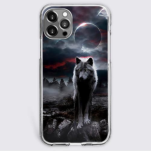 

Animal Phone Case For Apple iPhone 12 iPhone 11 iPhone 12 Pro Max Unique Design Protective Case Shockproof Back Cover TPU