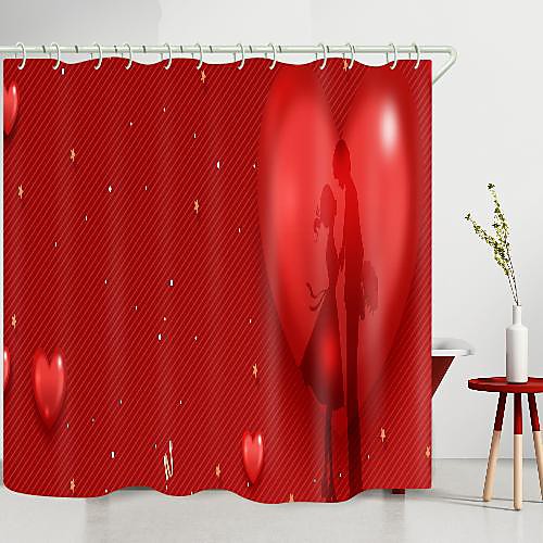 

Shower Curtains & Hooks Modern Polyester New Design 72 Inch