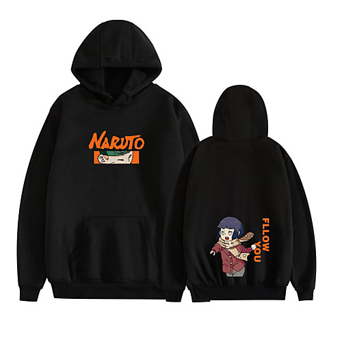 

Inspired by Naruto Naruto Uzumaki Uchiha Sasuke Cosplay Costume Hoodie Polyester / Cotton Blend Graphic Prints Printing Harajuku Graphic Hoodie For Women's / Men's