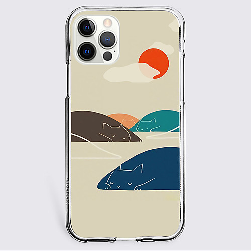 

Sunset Phone Case For Apple iPhone 12 iPhone 11 iPhone 12 Pro Max Unique Design Protective Case Shockproof Back Cover TPU