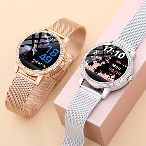 

WAZA LW20 Smartwatch Fitness Running Watch Bluetooth Pedometer Call Reminder Activity Tracker Waterproof Touch Screen Heart Rate Monitor IP 67 41mm Watch Case for Android iOS Men Women / Sports