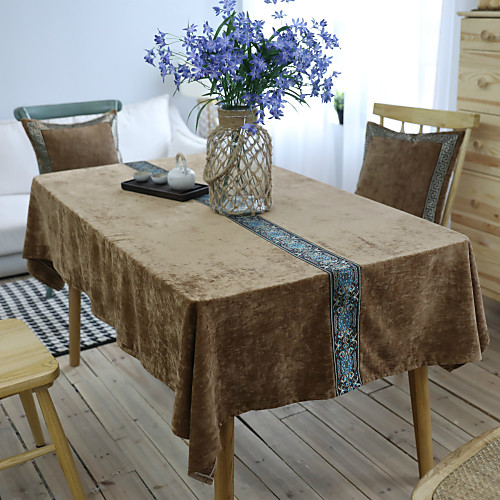 

Table Cloth Dust-Proof Classic Printing Table Cover ,Stain Proof,Water Resistant Washable Table,Decorative Oblong Table Cover for Kitchen,Holiday