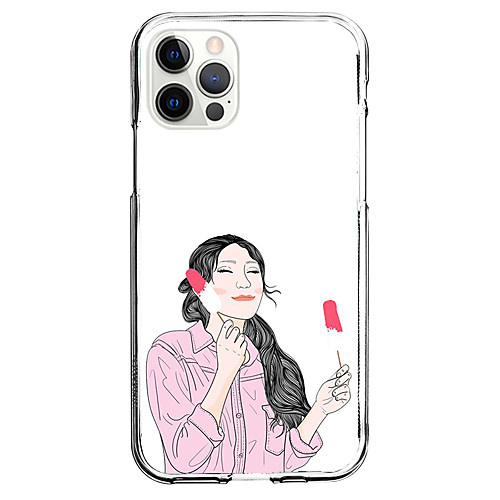 

Cartoon Characters Phone Case For Apple iPhone 12 iPhone 11 iPhone 12 Pro Max Unique Design Protective Case and Screen Protector Shockproof Back Cover TPU