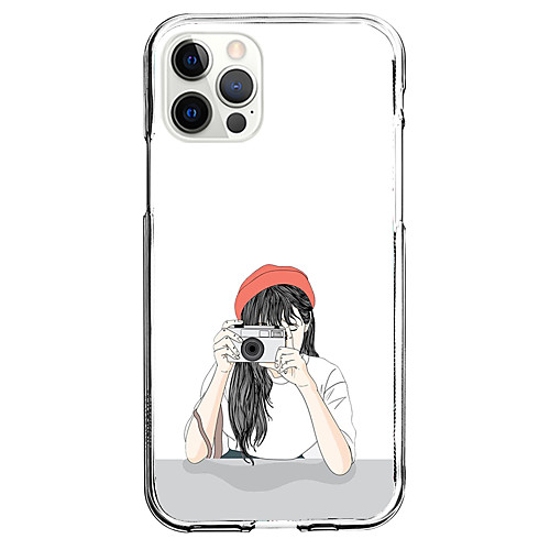 

Cartoon Characters Phone Case For Apple iPhone 12 iPhone 11 iPhone 12 Pro Max Unique Design Protective Case and Screen Protector Shockproof Back Cover TPU