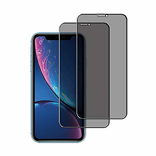 

privacy screen protector for iphone xs max/iphone 11 pro max 6.5-inch, anti spy tempered glass film (2 pack)