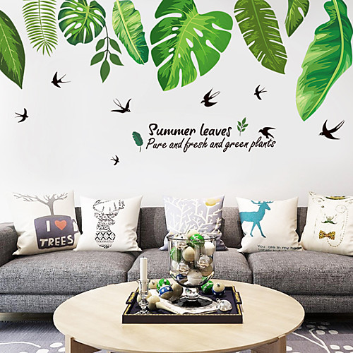 

Animals / Floral / Botanical Wall Stickers Plane Wall Stickers / Animal Wall Stickers Decorative Wall Stickers, PVC Home Decoration Wall Decal Wall / Window Decoration 1pc