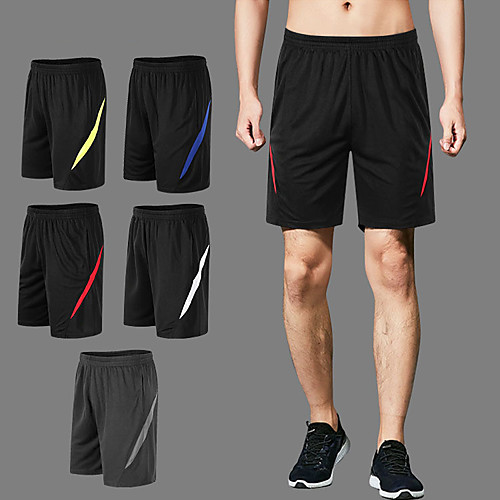 

Men's High Waist Running Shorts Bermuda Shorts Athletic Shorts Bottoms Summer Fitness Gym Workout Running Jogging Exercise Quick Dry Breathable Soft Plus Size Sport Red Blue Grey Green White / Casual