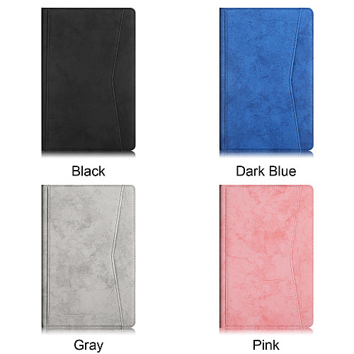 

Phone Case For Samsung Galaxy Full Body Case Samsung Galaxy Tab A7 2020 T500/505 Shockproof Solid Colored PU Leather TPU