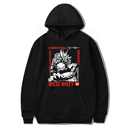 

Inspired by My Hero Academia Boko No Hero Midoriya Izuku Bakugou Katsuki Cosplay Costume Hoodie Polyester / Cotton Blend Graphic Prints Printing Harajuku Graphic Hoodie For Women's / Men's