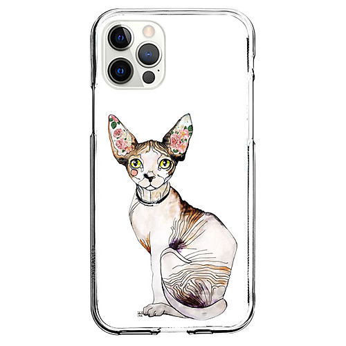 

Animal Phone Case For Apple iPhone 12 iPhone 11 iPhone 12 Pro Max Unique Design Protective Case and Screen Protector Shockproof Back Cover TPU