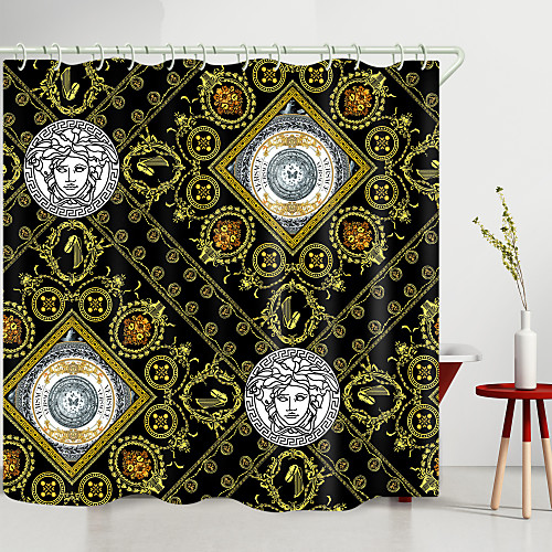 

Nordic Style Series 1 Digital Printing Shower Curtain Shower Curtains Hooks Modern Polyester New Design 72 Inch