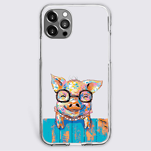 

Animal Phone Case For Apple iPhone 12 iPhone 11 iPhone 12 Pro Max Unique Design Protective Case Shockproof Back Cover TPU