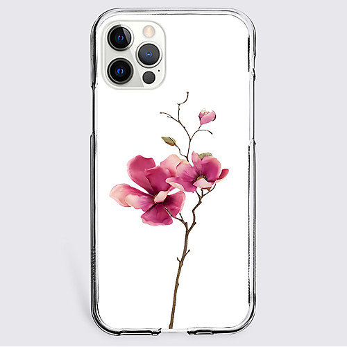 

Flower / Floral Phone Case For Apple iPhone 12 iPhone 11 iPhone 12 Pro Max Unique Design Protective Case Shockproof Back Cover TPU