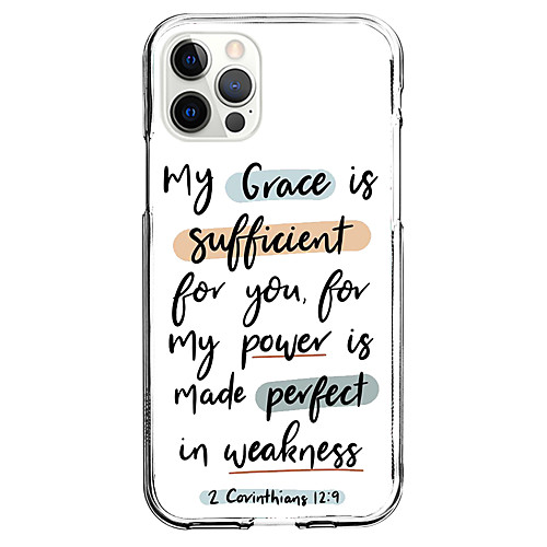 

Word / Phrase Phone Case For Apple iPhone 12 iPhone 11 iPhone 12 Pro Max Unique Design Protective Case and Screen Protector Shockproof Back Cover TPU