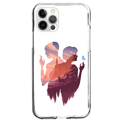 

Cartoon Characters Phone Case For Apple iPhone 12 iPhone 11 iPhone 12 Pro Max Unique Design Protective Case and Screen Protector Shockproof Back Cover TPU