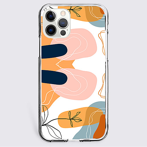 

Abstract Phone Case For Apple iPhone 12 iPhone 11 iPhone 12 Pro Max Unique Design Protective Case Shockproof Back Cover TPU