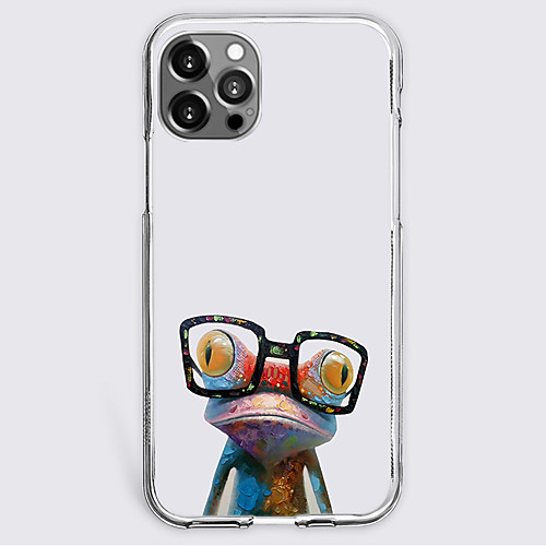 

Animal Phone Case For Apple iPhone 12 iPhone 11 iPhone 12 Pro Max Unique Design Protective Case Shockproof Back Cover TPU