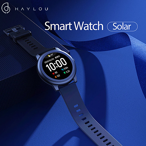 

Haylou Solar LS05 Smart Watch Global Version IP68 Waterproof Fitness Bracelet 30Day Battery Smartwatch Women Men for Android iOS