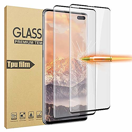 

2-pack Screen Protector For Samsung Galaxy S21 Ultra S21 Tempered Glass 9h Hardness 3D full coverage HD Fingerprint Unlock Screen Protector For S20 Ultra S20 S10 Lite S9 Plus