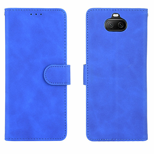 

Phone Case For Sony Full Body Case Leather Sony Xperia 10 xperia 1 Sony Xperia 5 Sony Xperia 8 Xperia XZ3 Xperia 10 Plus Xperia 1 II Xperia 10 II Xperia L4 Shockproof Solid Color PU Leather TPU