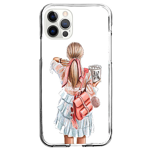 

Characters Phone Case For Apple iPhone 12 iPhone 11 iPhone 12 Pro Max Unique Design Protective Case Shockproof Back Cover TPU