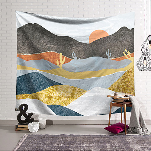 

Wall Tapestry Art Decor Blanket Curtain Hanging Home Bedroom Living Room Decoration Mountains