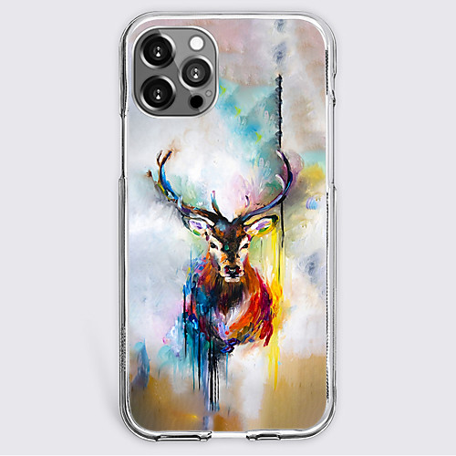 

Animal Phone Case For Apple iPhone 12 iPhone 11 iPhone 12 Pro Max Unique Design Protective Case Shockproof Back Cover TPU