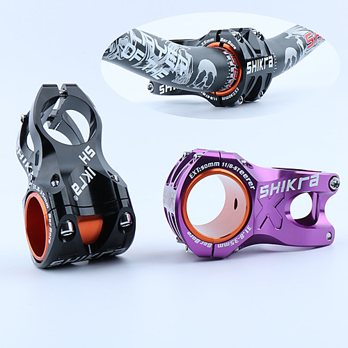

31.8 mm Bike Stem 50 mm Aluminium 6061 Lightweight Materials for Cycling Bicycle Glossy