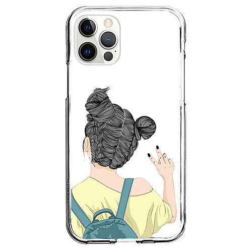 

Cartoon Characters Phone Case For Apple iPhone 12 iPhone 11 iPhone 12 Pro Max Unique Design Protective Case and Screen Protector Shockproof Back Cover TPU