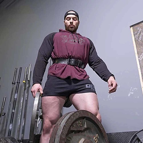 

Men's Pullover Hoodie Sweatshirt Sports Front Pocket Hooded Daily Sports Casual Hoodies Sweatshirts Long Sleeve Loose Long Wine Black Dark Gray