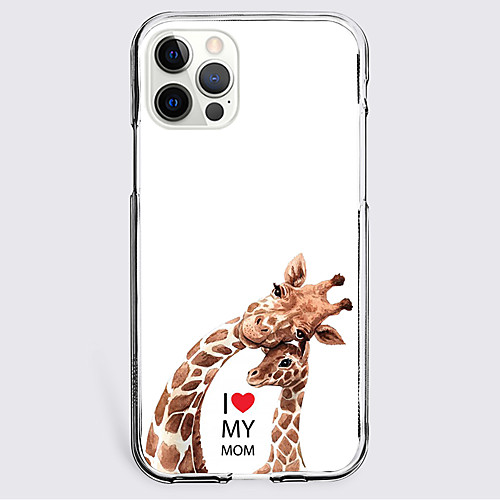 

Animal Phone Case For Apple iPhone 12 iPhone 11 iPhone 12 Pro Max Unique Design Protective Case Shockproof Back Cover TPU