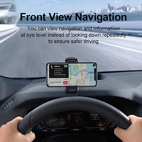 

BASEUS Holder Car Mount Stand Holder Car Cup Holder Phone Holder Buckle Type Stand ABS