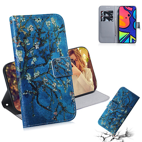 

Phone Case For Samsung Galaxy Full Body Case Leather Note 20 Ultra A51 S10 Lite Galaxy A41 A70E Galaxy A21 Galaxy A01 A71 5G Galaxy A71 A31 Shockproof Flower / Floral Tree PU Leather TPU