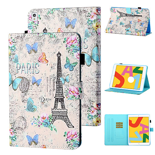 

Phone Case For Apple Full Body Case iPad mini 1/2/3 7.9'' iPad mini 4 7.9'' iPad mini 5 7.9'' Shockproof Butterfly PU Leather TPU