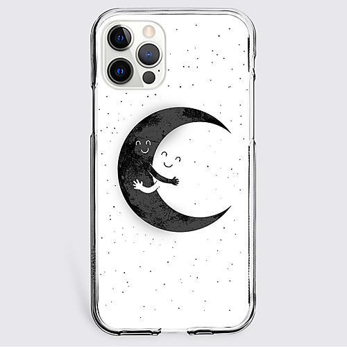 

Moon Phone Case For Apple iPhone 12 iPhone 11 iPhone 12 Pro Max Unique Design Protective Case Shockproof Back Cover TPU